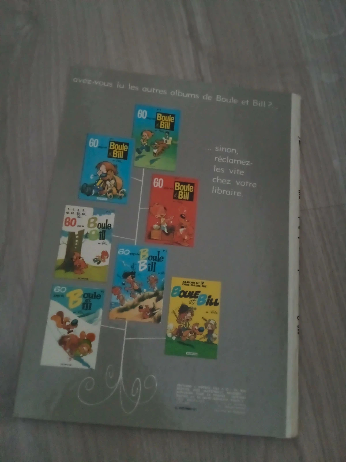 Bd boule et bill 8 originele editie – photo 4